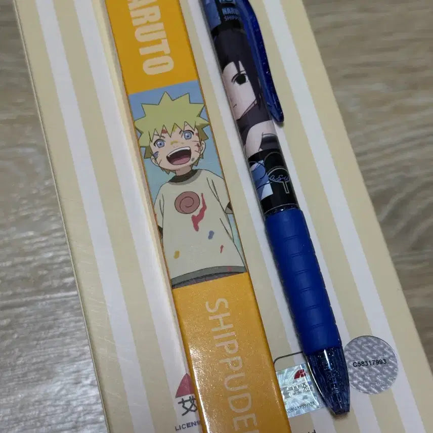 [BUNJANG] Naruto Shippuden Sasuke Chibi Ballpoint Pen / 나루토 질풍전 볼펜 사스케 치비 애기