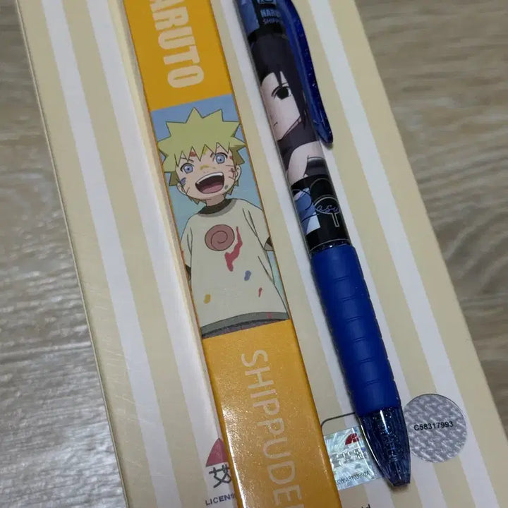 [BUNJANG] Naruto Shippuden Sasuke Chibi Ballpoint Pen / 나루토 질풍전 볼펜 사스케 치비 애기