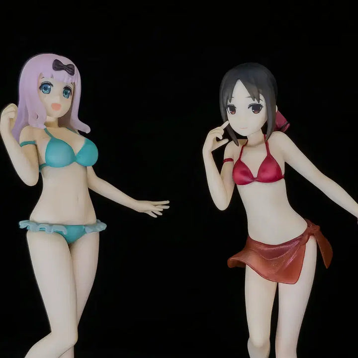 [BUNJANG] FREEing Kaguya-sama: Love is War Chika Fujiwara Swimsuit Figure Set / [FREEing] 카구야님은 고백받고 싶어 카구야 치카 수영복 피규어 세트판매