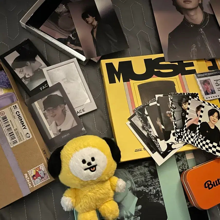 [BUNJANG] BTS Jimin Album Photocard &amp; Keychain Goods Bundle Set / 방탄소년단 지민 앨범 포토카드 키링 굿즈 세트일괄정리