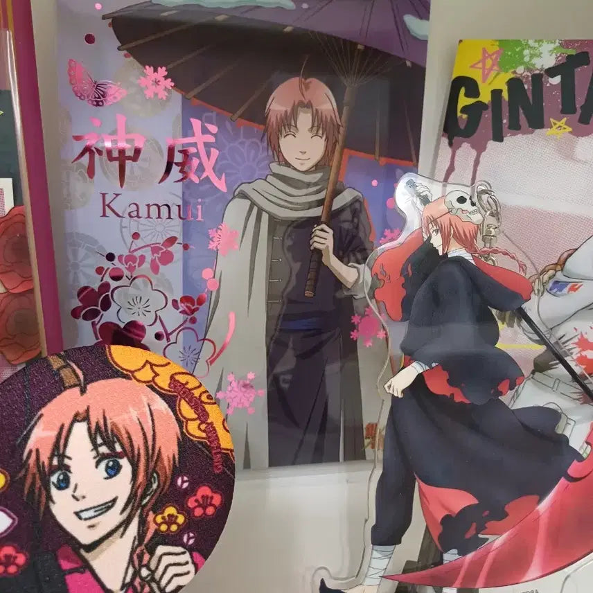 [BUNJANG] Gintama Kamui Sanzetsu Shinigami Acrylic Standee / [세트] 고전 은혼 카무이 삼젯 사신 아크릴 빅sp 굿즈