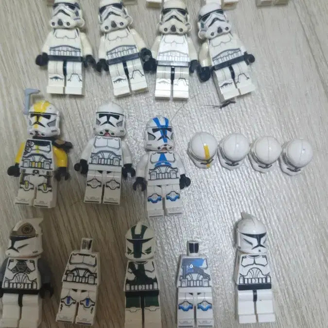 [BUNJANG] LEGO Star Wars Trooper Minifigure Parts Set / 레고 스타워즈 트루퍼 미니피규어,파츠 세트 팝니다