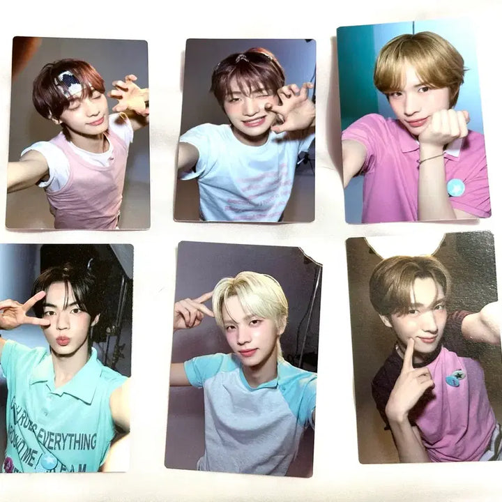 [BUNJANG] TWS Jeongsaem Mool Selfie Photocard Set Sealed / 투어스 정샘물 셀피포카세트 미개봉
