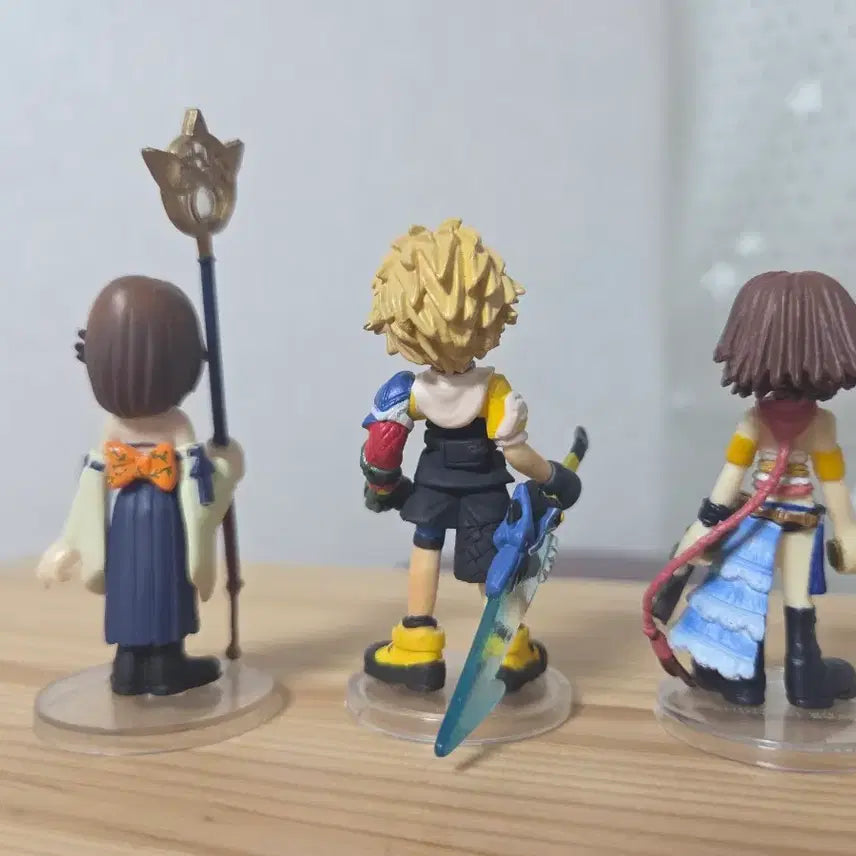 [BUNJANG] Final Fantasy X Trading Arts Figures Set of 3 / 파이널판타지x 트레이딩 아츠 피규어 3종