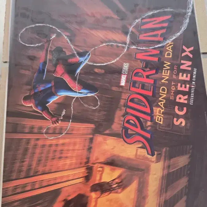[BUNJANG] Spider-Man Brand New Day SCREENX Limited Poster (A3) / 스파이더맨 브랜드 뉴 데이 스크린엑스 (스엑) 리미티드 포스터 (A3) +TTT 판매