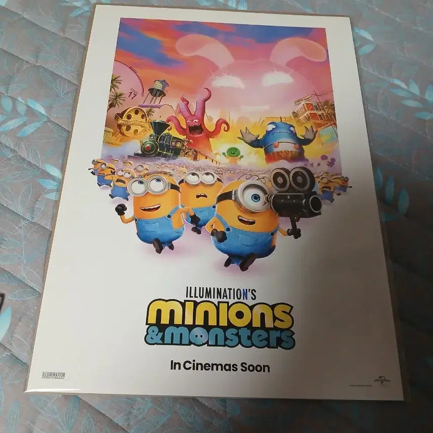 [BUNJANG] Minions Special Edition Poster / 미니언즈 특전 굿패포스터 메가박스 포스터
