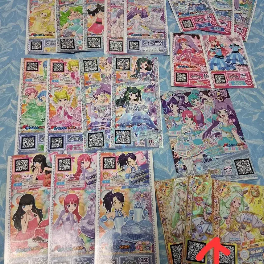 [BUNJANG] Pripara Gachapon Event Dream Ticket Friendship Ticket Bundle Set / 프리파라 프로모 가챠샵 이벤트 드림티켓 우정티켓 일괄