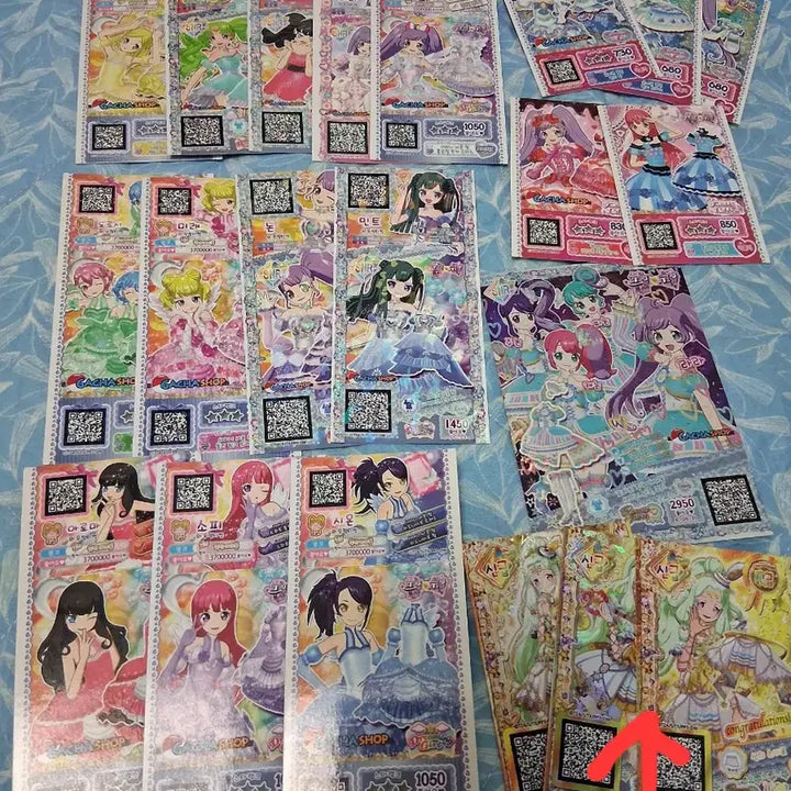 [BUNJANG] Pripara Gachapon Event Dream Ticket Friendship Ticket Bundle Set / 프리파라 프로모 가챠샵 이벤트 드림티켓 우정티켓 일괄