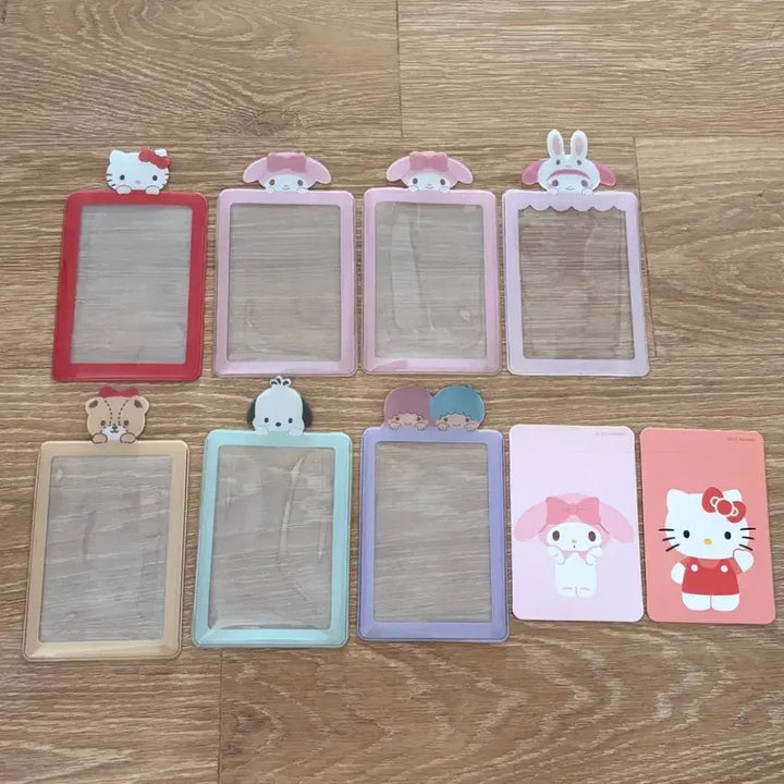 [BUNJANG] Sanrio Bundle Set Photocard Holder (Kitty, My Melody, Pochaco, Tiny Chum, Little Twin Stars) / [일괄]산리오 포카커버 세트 키티 마이멜로디 포챠코 타이니챰 리틀트윈스타 포카홀더 더키월드
