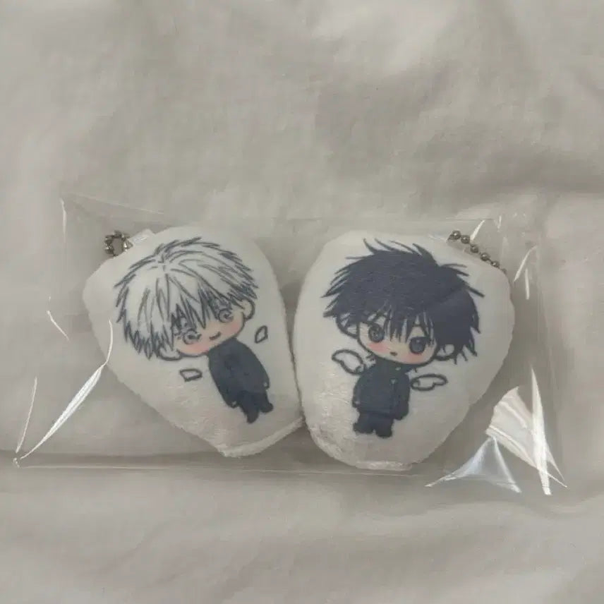 [BUNJANG] Gojo x Geto Cushion Keyring / 나즈님 고죠후시 고죠 메구미 쿠션 키링