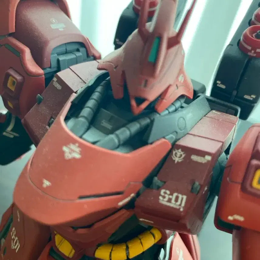 [BUNJANG] Bandai Sazabi Ver.Ka Full Paint Completed Model / 반다이 건담 사자비 버카 풀도색 완성품