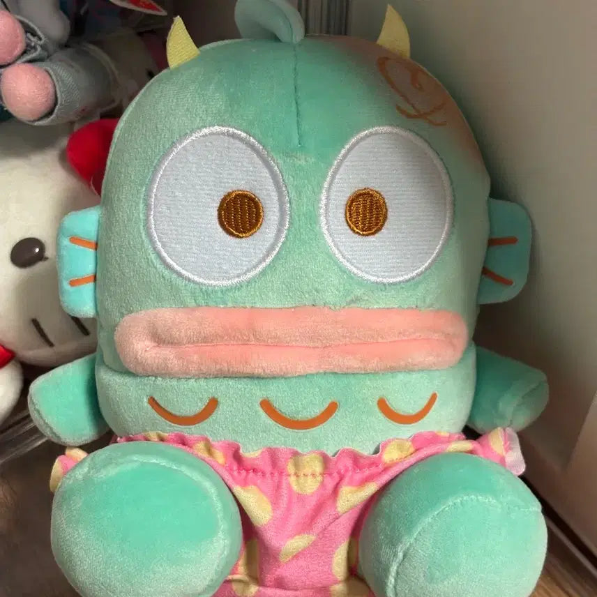 [BUNJANG] Marshmallow Hangyodon Doll / 마시멜로우 산리오 한교동 인형