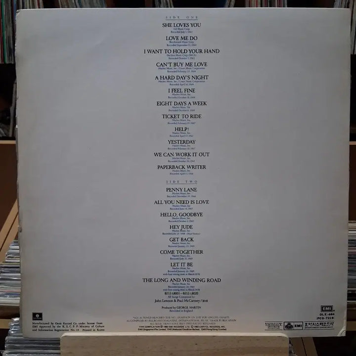 [BUNJANG] The Beatles 20 Greatest Hits LP / 소장가치 BEATLES 비틀즈 20 greatest hits LP
