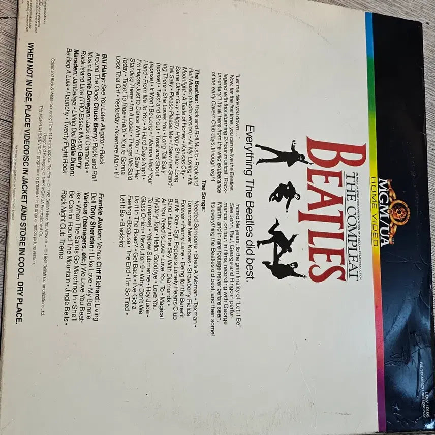 [BUNJANG] The Beatles The Compleat Beatles Documentary LaserDisc (LD) Set / 비틀즈의 레이저 디스크 판매합니다.(2장 1셋트)