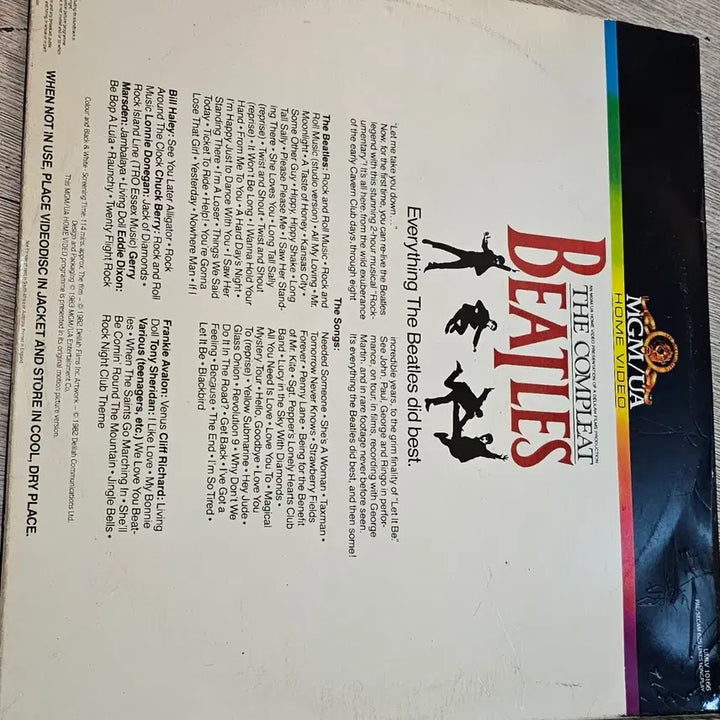 [BUNJANG] The Beatles The Compleat Beatles Documentary LaserDisc (LD) Set / 비틀즈의 레이저 디스크 판매합니다.(2장 1셋트)