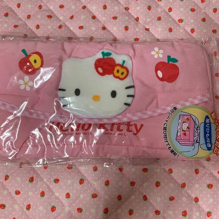 [BUNJANG] Vintage Apple Kitty Tissue Cover / 고전 사과키티 휴지커버