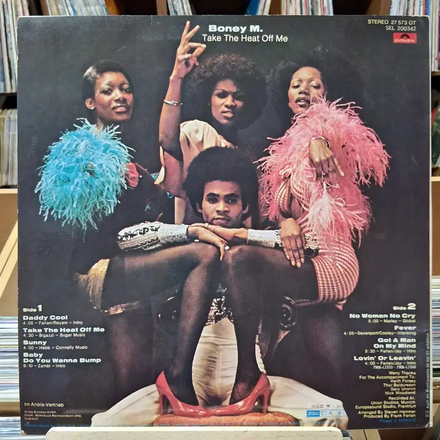 [BUNJANG] BONEY M The Heat Off Me LP / 빈티지 여름엔 보니엠 (BONEY M) LP 할인