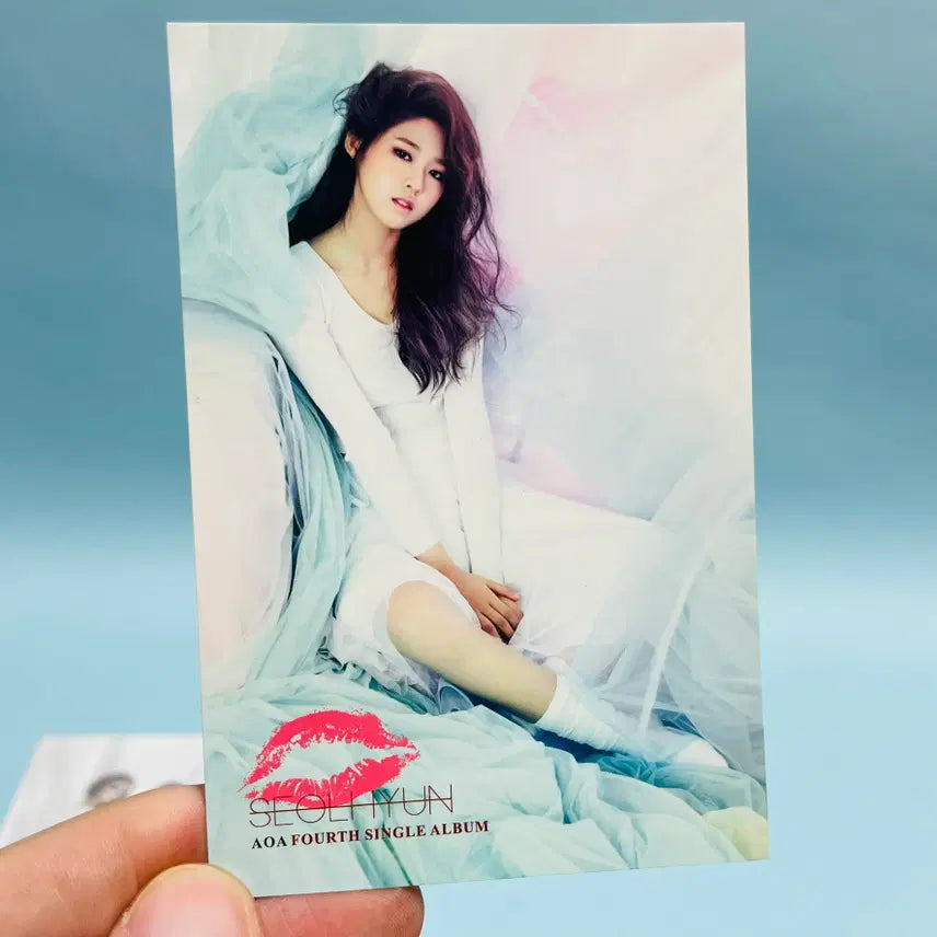 [BUNJANG] AOA Single Vol. 4 Red Motion (Includes Seolhyun Photocard) / [중고음반/CD] 에이오에이 AOA 싱글 4집 Red Motion (희귀 설현 포토카드 포함)