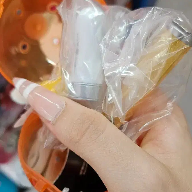 [BUNJANG] Miniature Pen Light Gacha Version 4 Deep Yellow / 미니어쳐 펜라이트 응원봉 가챠
