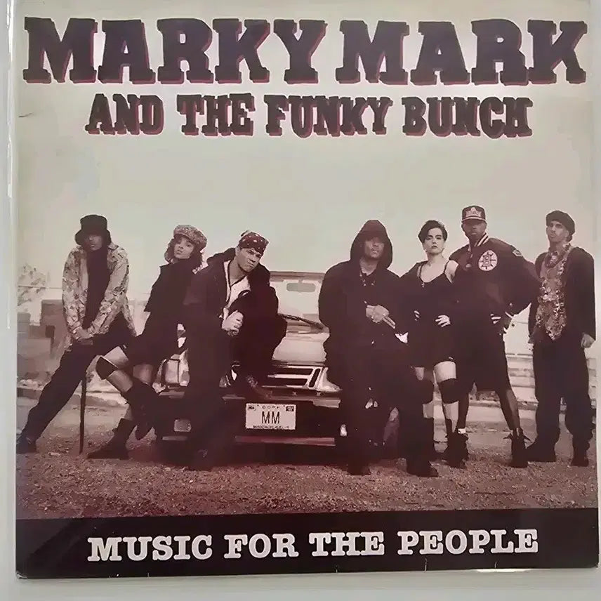 [BUNJANG] Marky Mark and the Funky Bunch LP with Lyric Book / MARKY MARK 마키마크 앤더 펑키번치 LP /  MN / 가사집 있음