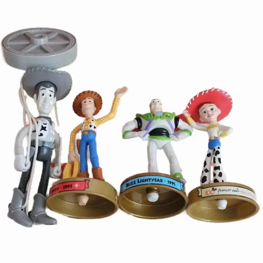 [BUNJANG] Disney Pixar Toy Story 100th Anniversary Black and White Woody Figure / 디즈니 토이스토리 100주년 피규어, 흑백우디 빈티지 맥토이 해피밀