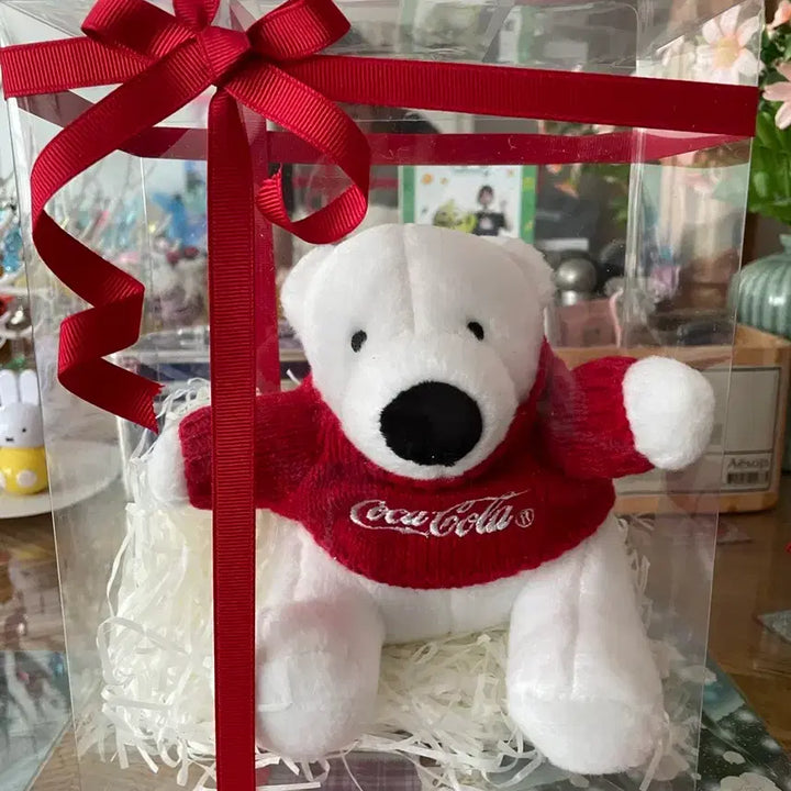 [BUNJANG] Coca-Cola Polar Bear Doll (Sealed) / 코카콜라 폴라베어 인형