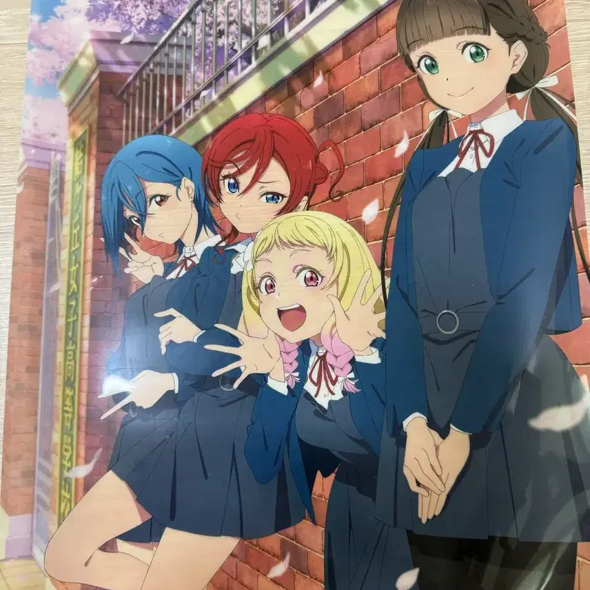 [BUNJANG] Love Live! Superstar! A3 Clear Poster Bundle Set / 러브라이브 슈퍼스타 클리어 포스터 4장 일괄