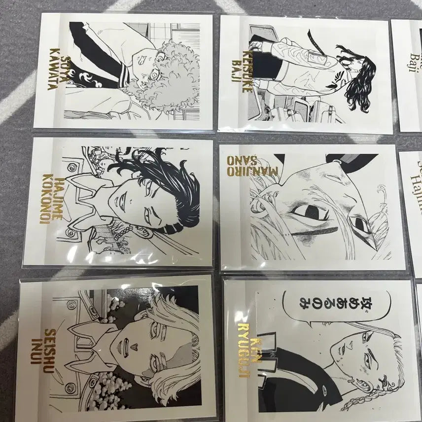 [BUNJANG] Tokyo Revengers Original Art Pashacard Bundle Set / 택포!!도리벤 파샤 원화파샤 일괄판매
