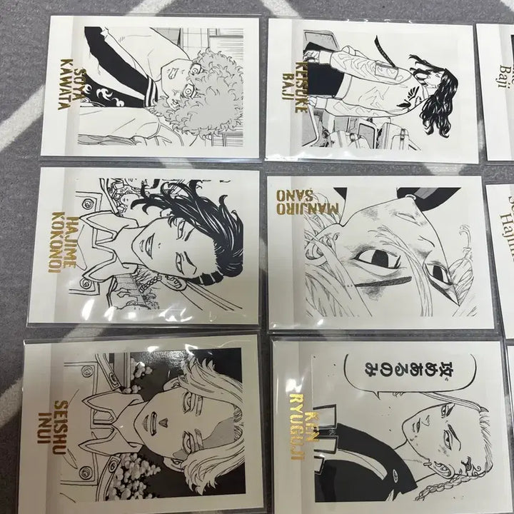 [BUNJANG] Tokyo Revengers Original Art Pashacard Bundle Set / 택포!!도리벤 파샤 원화파샤 일괄판매