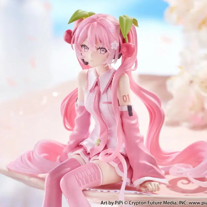 [BUNJANG] FURYU Sakura Miku Noodle Stopper Figure (Sealed) / 미개봉) 후류 사쿠라미쿠 누들스토퍼