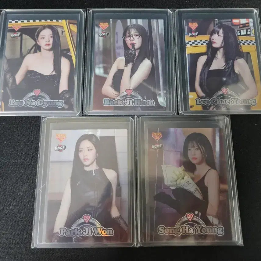[BUNJANG] fromis_9 Tereca KCCF Photocard Bundle Set / 테레카 fromis_9 포토카드 KCCF 5종 일괄로 팝니다