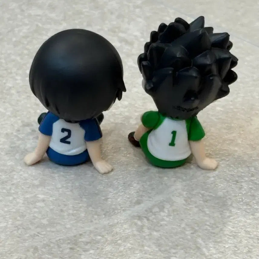[BUNJANG] Haikyuu!! Middle School (Chibi) Shoulder Bump Gacha Figures - Kuroo &amp; Kageyama Bundle / 하이큐 중학생(치비) 어깨쿵 가챠 피규어 판매 쿠로오 카게야마