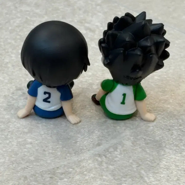 [BUNJANG] Haikyuu!! Middle School (Chibi) Shoulder Bump Gacha Figures - Kuroo &amp; Kageyama Bundle / 하이큐 중학생(치비) 어깨쿵 가챠 피규어 판매 쿠로오 카게야마