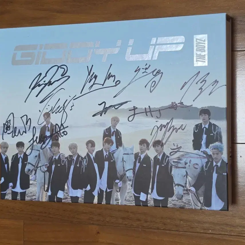 [BUNJANG] The Boyz Giddy Up Signed Album / 더보이즈 giddy up 싸인 앨범 1장