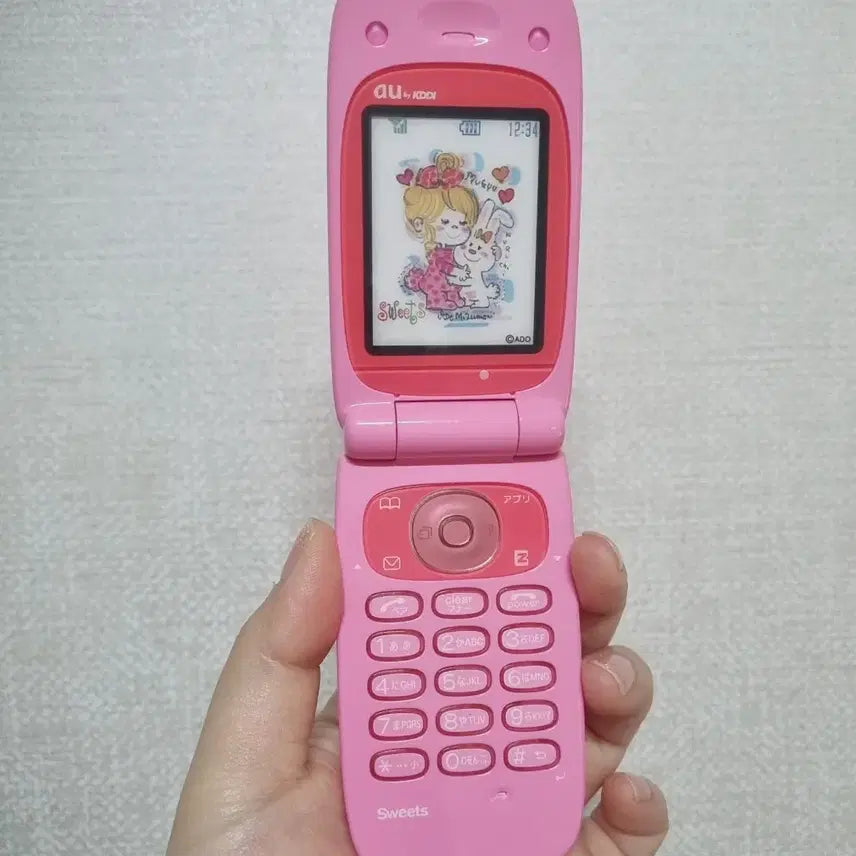 [BUNJANG] Vintage Mizumori Ado Mockup Phone Display / 고전 미즈모리아도 목업폰 휴대폰 모형폰 키티
