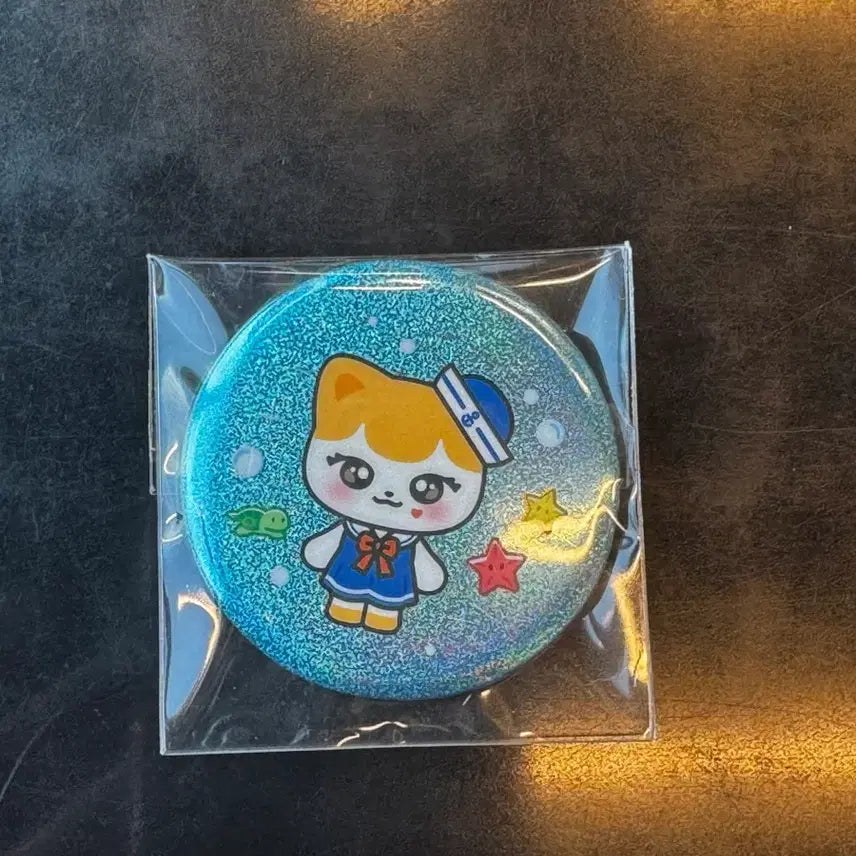 [BUNJANG] IVE Mini-B Pop-up Can Badge Cheese / 아이브 미니브 팝업 캔뱃지 치즈