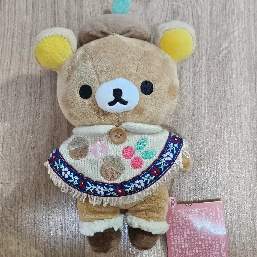 [BUNJANG] San-X Rilakkuma Classic Doll Cape / 산엑스 리락쿠마 고전 인형 장갑을 전하러 케이프