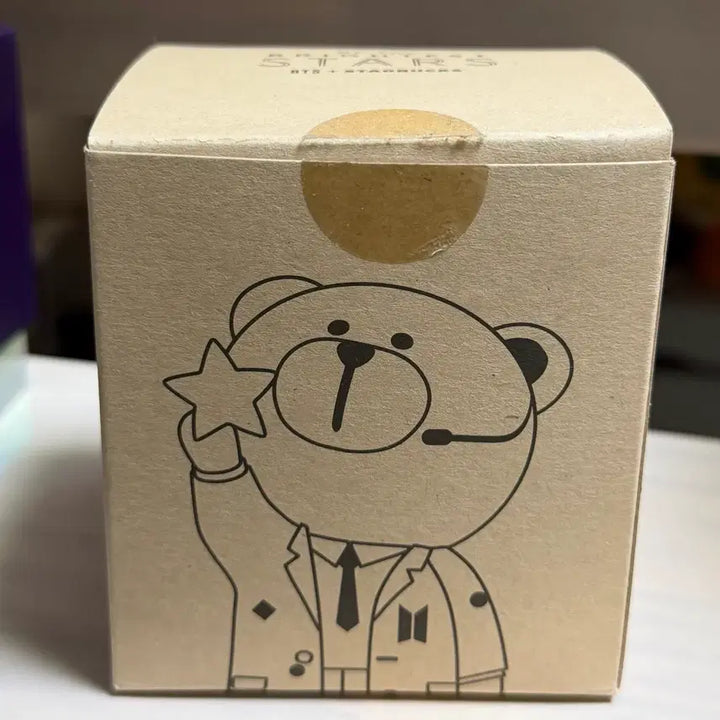 [BUNJANG] BTS Starbucks Collaboration Bearista Mood Lamp Mug &amp; Glass Set / BTS 방탄 스타벅스 콜라보