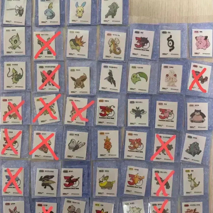 [BUNJANG] Pokemon Bread Stickers Season 5 &amp; Artwork Trading / 포켓몬띠부씰 시즌5 &amp; 아트웍 교환
