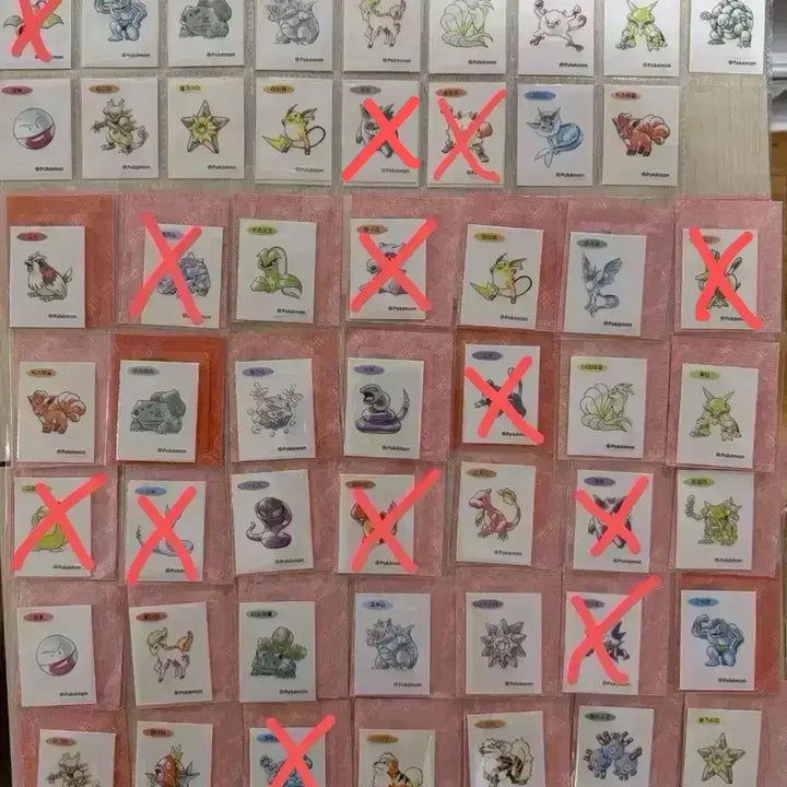 [BUNJANG] Pokemon Bread Stickers Season 5 &amp; Artwork Trading / 포켓몬띠부씰 시즌5 &amp; 아트웍 교환