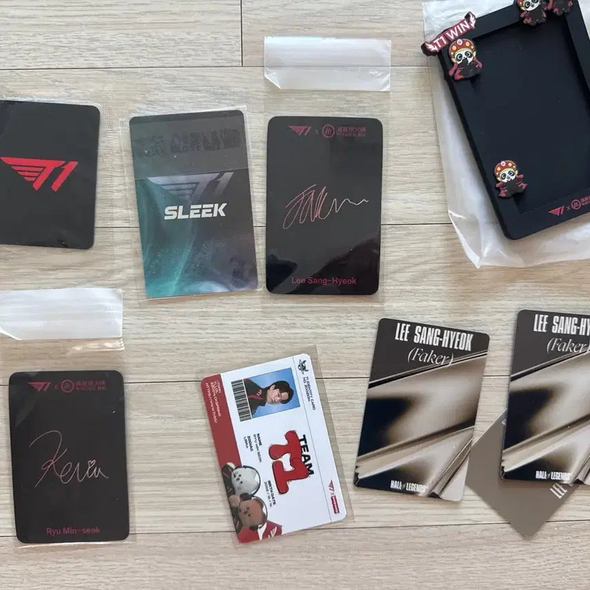 [BUNJANG] Faker Keria Bundle Set Photocard / 페이커 케리아 포토카드 일괄 (페이커 명예의전당 포토카드 포함)