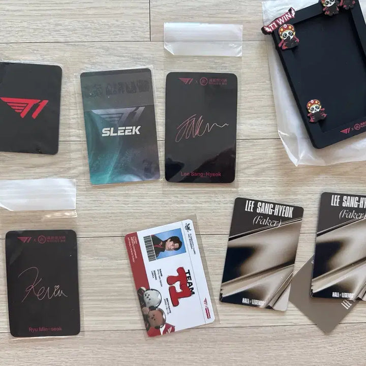 [BUNJANG] Faker Keria Bundle Set Photocard / 페이커 케리아 포토카드 일괄 (페이커 명예의전당 포토카드 포함)