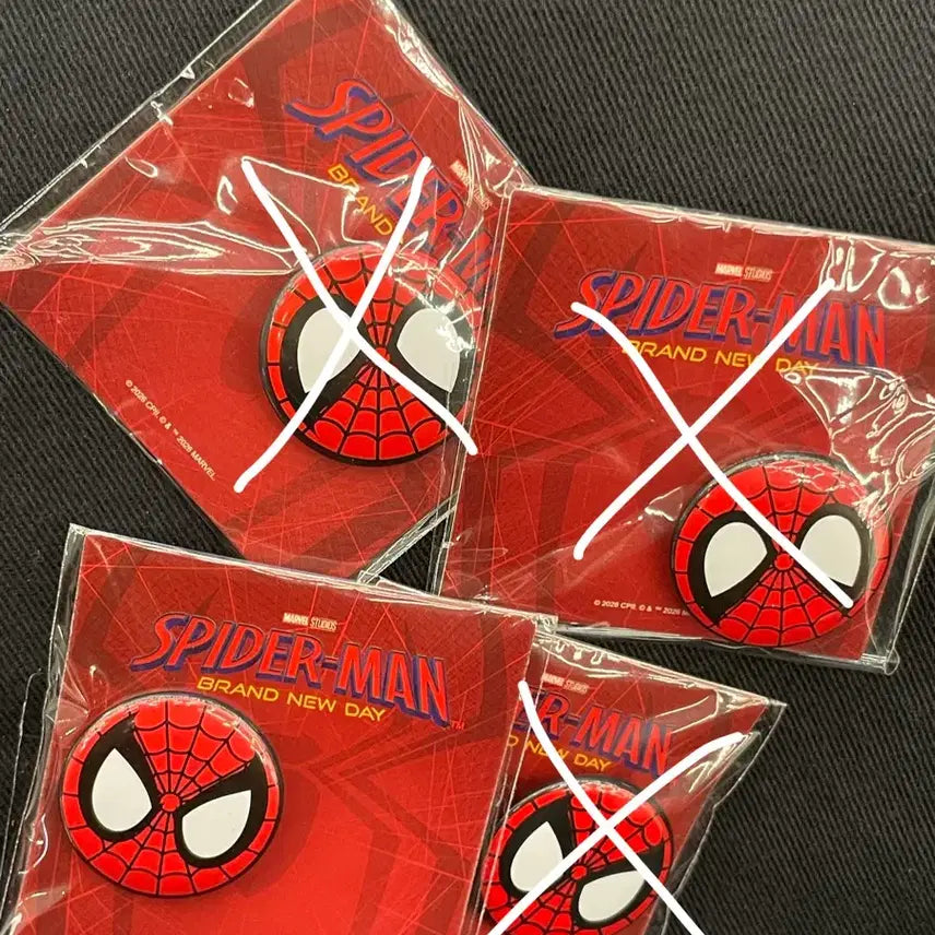 [BUNJANG] Spider-Man Brand New Day Special Edition Pin Badge (Sealed) / 미개봉) 스파이더맨 브랜드 뉴 데이 특전 핀뱃지