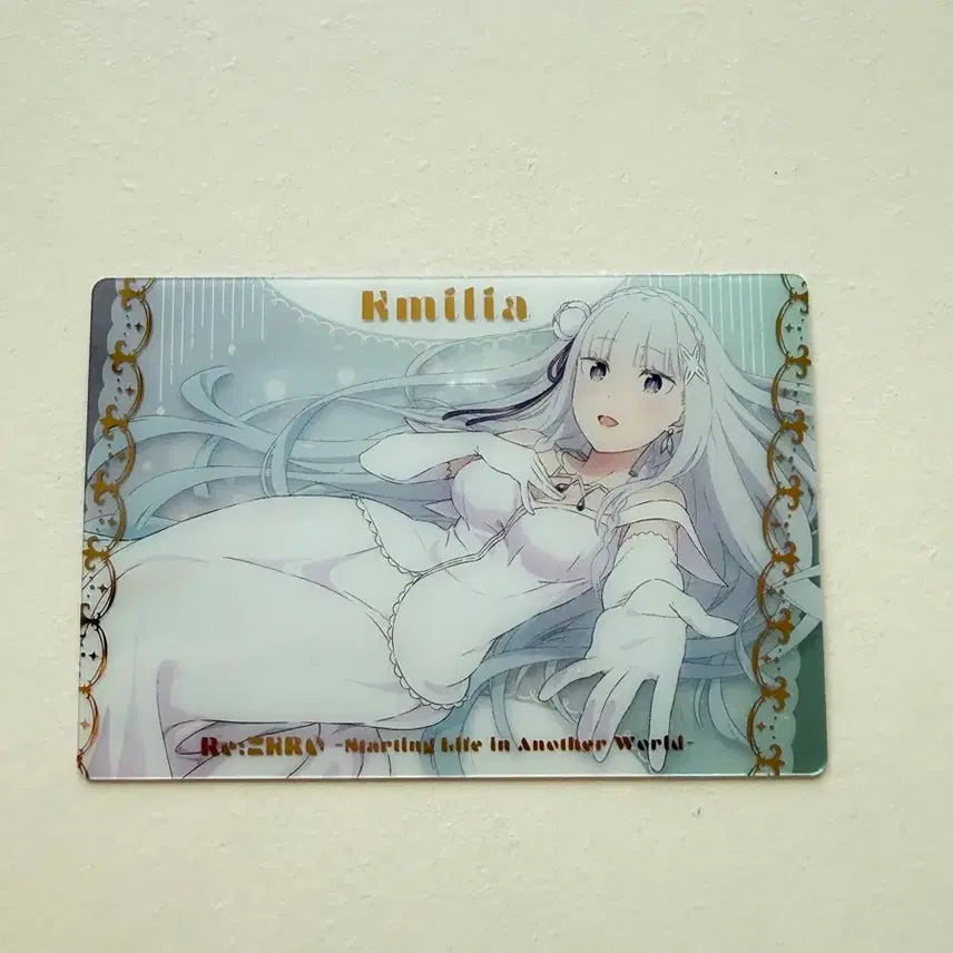 [BUNJANG] Re:Zero Wedding Emilia Wafer Card Vol. 5 / 리제로 웨딩 에밀리아 웨하스 5탄