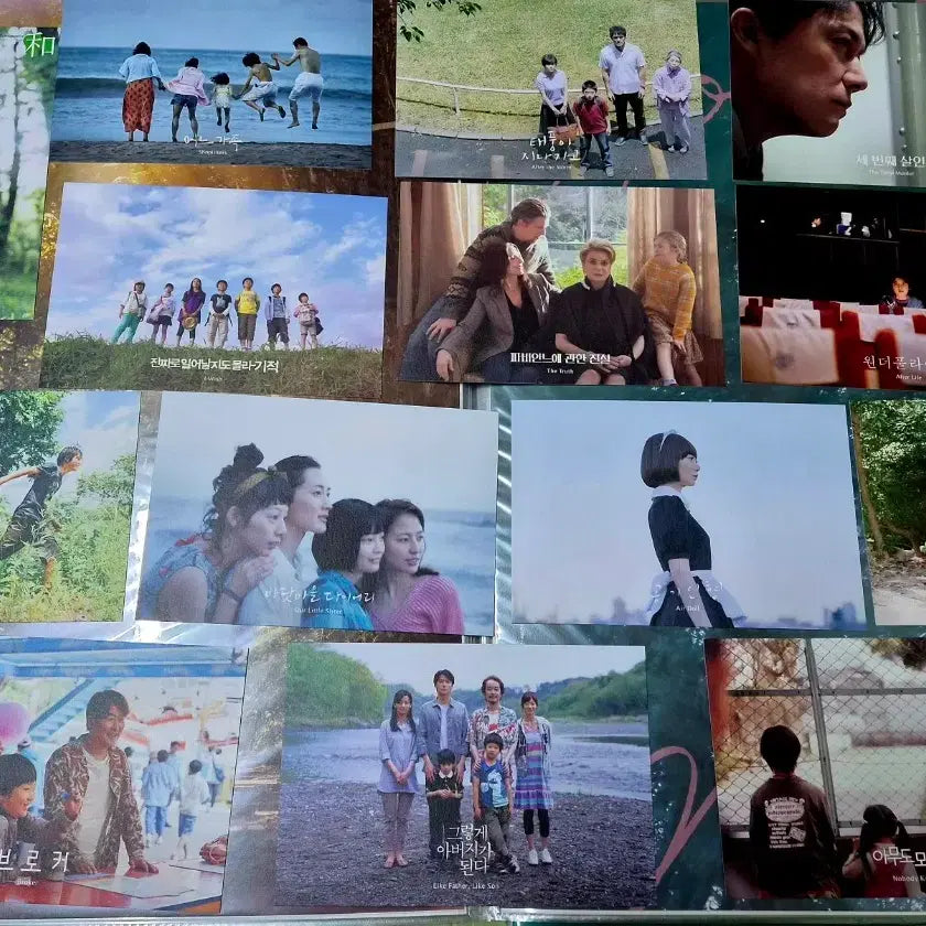 [BUNJANG] CineQube Kore-eda Hirokazu Special Exhibition Postcard Set / 씨네큐브 고레에다히로카즈 특별전 엽서세트(괴물 등)