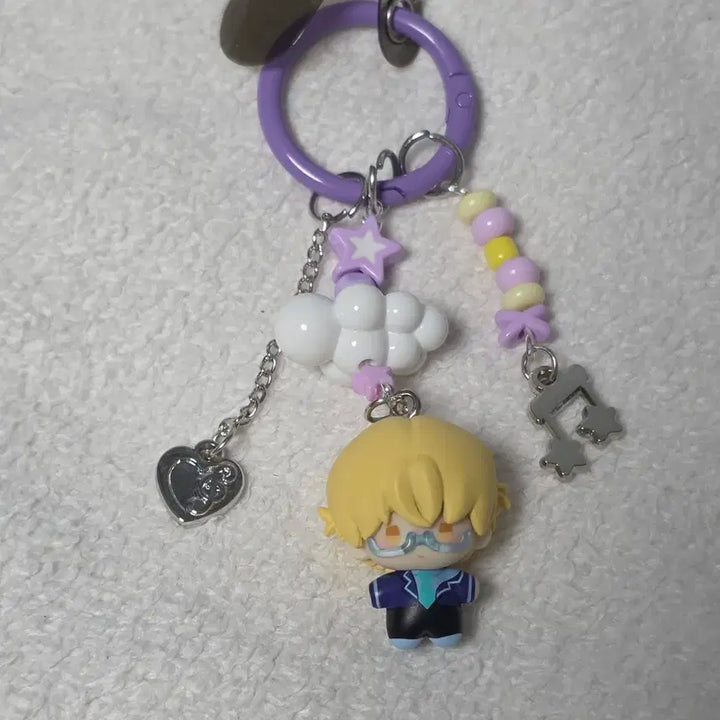 [BUNJANG] Alien Stage A-Stage Ruka School Stage Rice Grain Charm Figure Keychain Goods / 에일리언스테이지 에이스테 루카 스쿨스테 쌀알 참 피규어 키링 굿즈