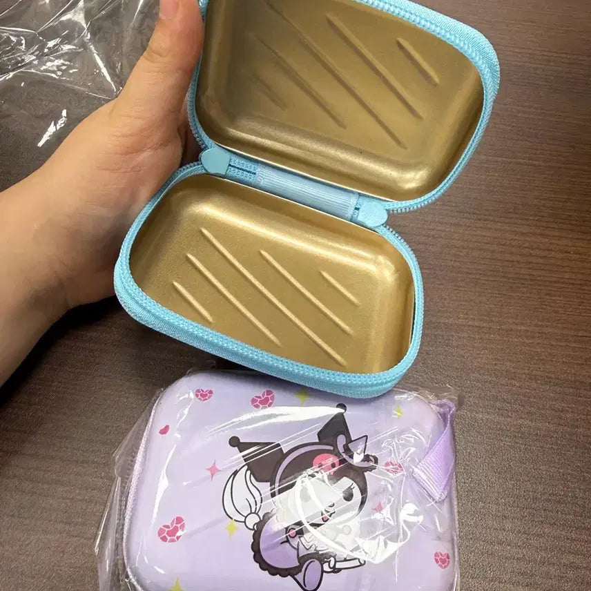 [BUNJANG] Sanrio Kuromi Pouch + Figure Set / 산리오 쿠로미 파우치 + 피규어 세트