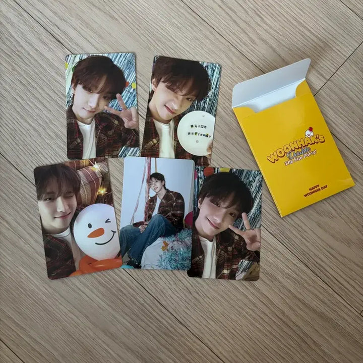 [BUNJANG] BOYNEXTDOOR Kim Yunhak Birthday Photocard Set (5 types) / 김운학 생일 포터카드 5종