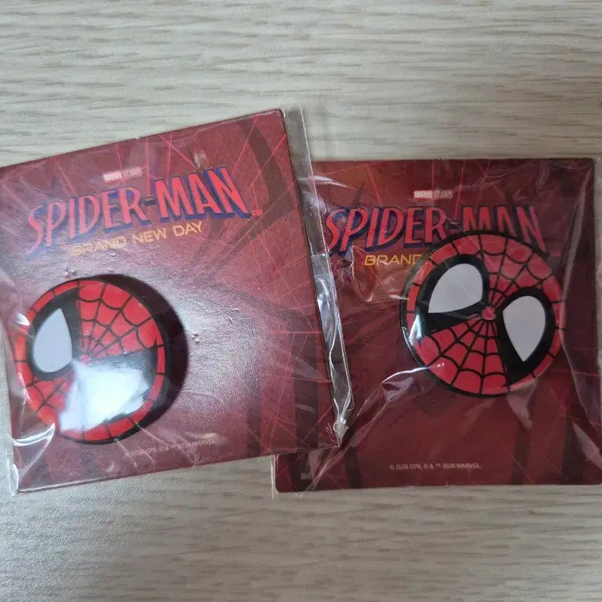 [BUNJANG] Spider-Man Brand New Day Movie Exclusive Pin Badge (Sealed) / 스파이더맨 뱃지 미개봉 영화 특전 cgv 핀뱃지