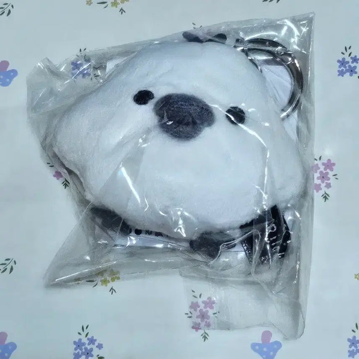 [BUNJANG] Monochrome San-X Kiiroitori Keyring / 모노크롬 산엑스 화이트 키이로이토리